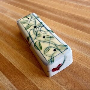 Gail Pittman Maypop Ceramic Butter Dish LID ONLY Good Condition